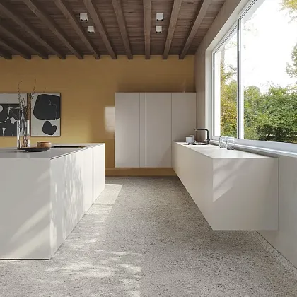 Фото Керамогранит FAP Ceramiche fTN5 Materia Eclettica Beige Matt R9 RT 80x80 Италия