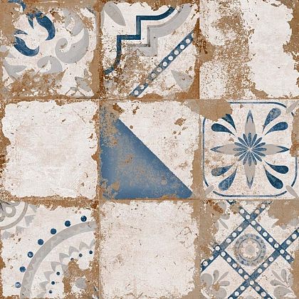 Фото Керамогранит el molino memory azul brillo 58x58 Испания