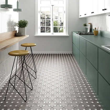 Фото Керамогранит Equipe 29077 Kasbah Star Smoke 16,8x16,8 Испания