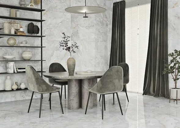 Фото Керамогранит Benadresa Aura Snow Natural 60x120 Испания