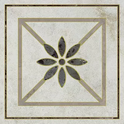 Фото Декор OS\A285\SG606220RLСеренада 2 лаппатированный обрезной 7,2x7,2 Россия