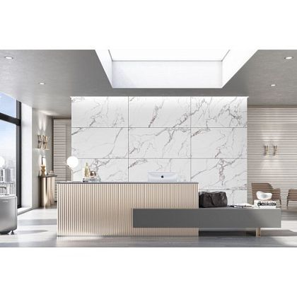 Фото Керамогранит Element Canova White 60х120 Индия