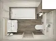 Керамогранит Laparet SG163300N Zen синий 40,2х40,2
