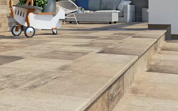 Фото Клинкерная плитка Paradyz Scandiano Brown Elewacja 24x6,5 Польша
