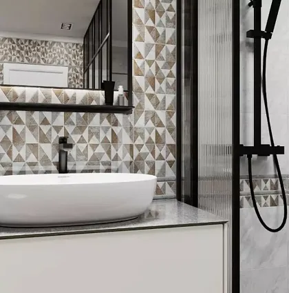 Фото Декор OS\A276\880 Каприччо глянцевый 20x30 Россия