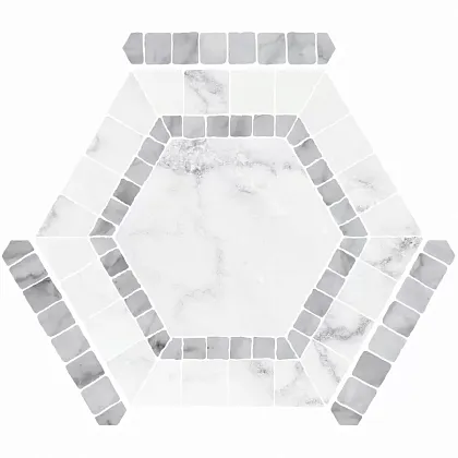 Фото Керамогранит Monopole Ibiza White 22x25 Испания