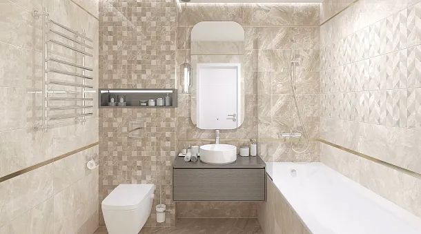 Фото Керамогранит GO 0050 Gobi коричневый 60х60 Россия