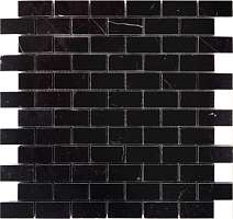 Фото Мозаика LeeDo Ceramica Pietrine Nero oriente POL 23x48x7