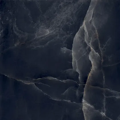 Фото Керамогранит Laparet Interstellar Black Чёрный Полированный 80Х80 Индия