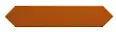Плитка Equipe 25830 Arrow Russet 5x25
