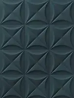 Фото Керамогранит E066 4D Flower Deep Blue 20х20