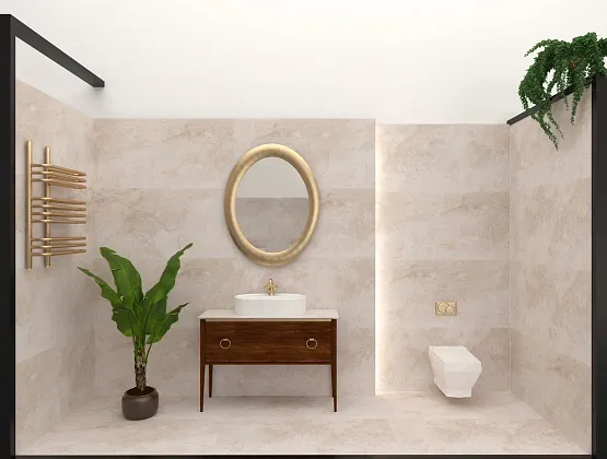 Фото Керамогранит Usak Seramik Bologna Beige Matt 60x120 Турция