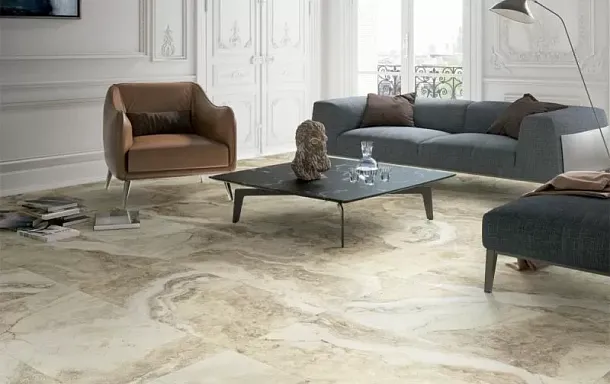 Керамогранит CARACALLA BIANCO 60x120 для гостиной, для ванной, для прихожей Фото Керамогранит CARACALLA BIANCO 60x120 Испания