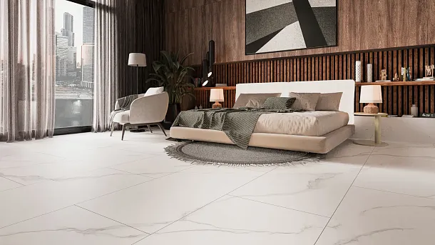 Фото Керамогранит Protiles PT12S982 Noir Marble Pol 1200х600х9 Узбекистан