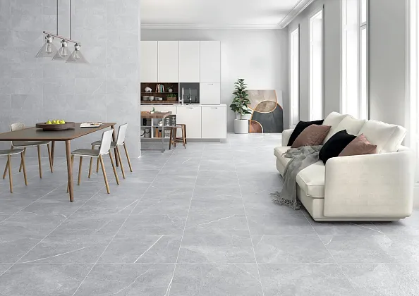 Фото Керамогранит Keratile Northon Light Grey MT Rect 60x120 Испания