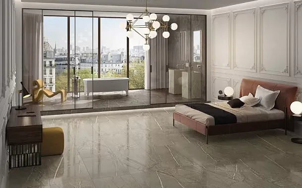 Фото Керамогранит Amaranto Grey Satin 60х120 Италия