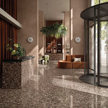 Фото Керамогранит Cerdomus 108389 Neoclassica Diorite Lev Rect 60x120 Италия