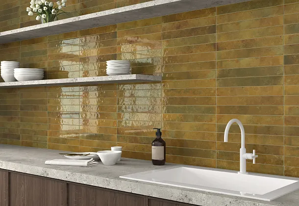 Фото Плитка Equipe 31553 Bali Moss 5x40 Испания