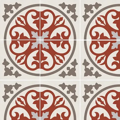 Фото Керамогранит Smile Tile Siena Ibis 19,8x19,8 Индия