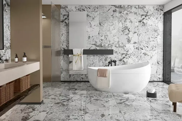 Фото Керамогранит Ennface ENACN8045HG60120 Gemstone High Glossy 60x120 Индия