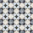 Декор Equipe 24410 Art Nouveau Palais Blue 20x20