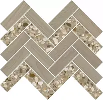 Фото Мозаика T042\SG5269 Монтиони мозаичный коричневый светлый 34x35,5