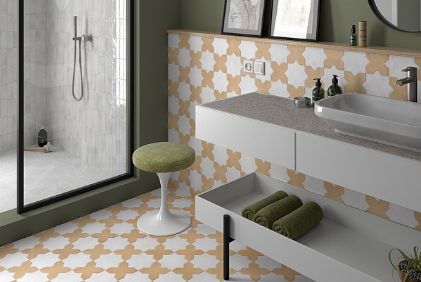 Фото Керамогранит 28815 Kasbah Bone 12x12 Испания