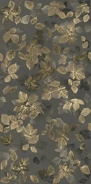 Фото Декор La Fenice Natural Resine Decoro Foglie Caffe 60х120 Италия