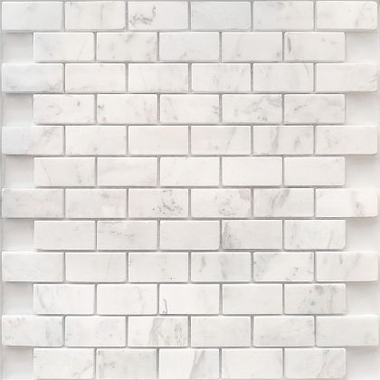 Фото Мозаика LeeDo Ceramica Pietrine Dolomiti bianco POL 23x48x7 Китай