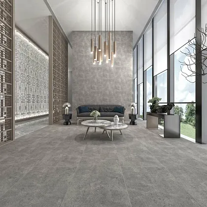 Фото Керамогранит Usak Seramik Titan Black Matt 60x120 Турция