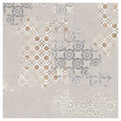 Фото Керамогранит Arenito Off White Decor 60х60 Индия
