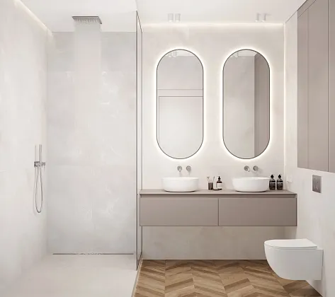 Фото Керамогранит Laparet Lp6012G0531R Bernini Crema Кремовый Глянцевые Чернила 59,5Х119,1 Россия