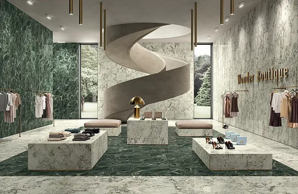 Фото Керамогранит Caesar AHSE Anima Wonder Glacier Liscio Matt 60x120 Италия
