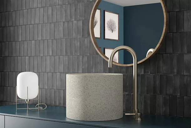 Фото Керамогранит Equipe 27991 Coco Black Hat Glossy 5x15 Испания