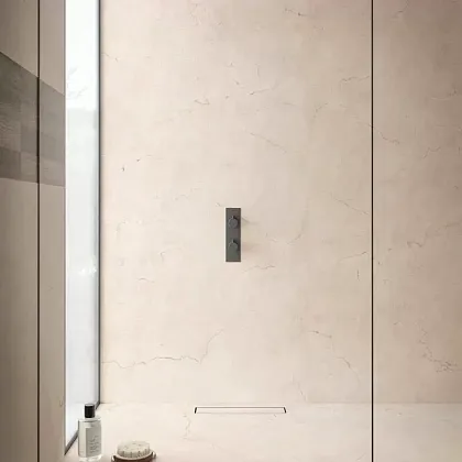 Фото Керамогранит Flaviker PF60013316 Supreme Memories Quarzite Luna Soft 3D R 120x280 Италия