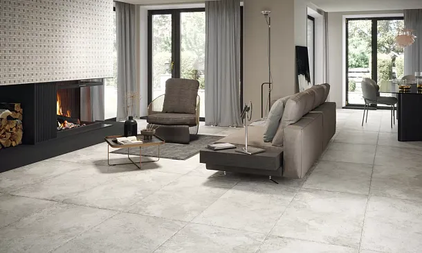 Фото Керамогранит Century 124793 Aurum Ebur Grip 50x50 Италия