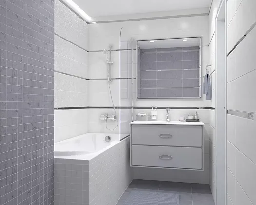 Фото Плитка 60089 Rock серый 20х60 Россия