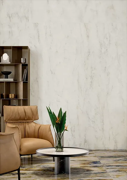 Фото Керамогранит 125101 Patagonia Bianco Lucidato Ret 60x120 Италия