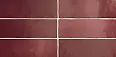 Плитка Equipe 24967 MAGMA BURGUNDY 6,5X20