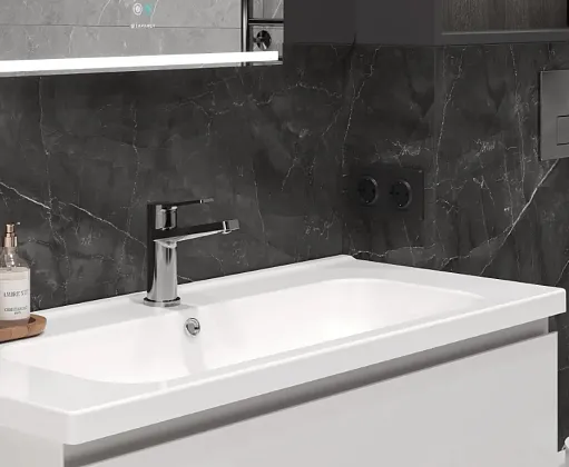 Фото Керамогранит Laparet Lp6012G0011R Timeless Pearl Светло-Серый Матовый Карвинг 59,5Х119,1 Россия