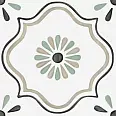 Керамогранит Ennface ENPTR6019MT2020 Ponza Flower Matt 200х200х8