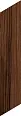Керамогранит Alpas Alacia Chevron Choco 8x45