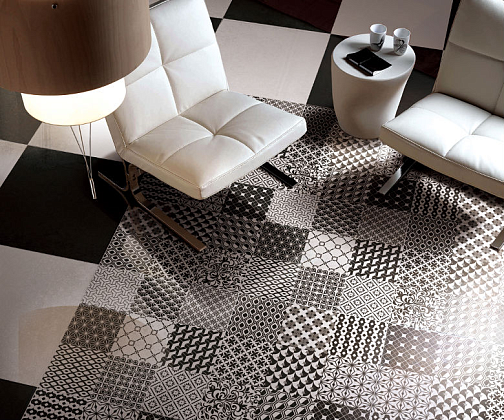 Фото Керамогранит Opel Brown Matt Carving 60х120 Индия