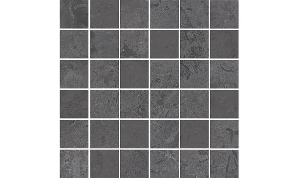 Фото Kerama Marazzi Декор Про Лаймстоун серый темный матовый мозаичный 30x30x0,9 (DD205120\MM) Россия