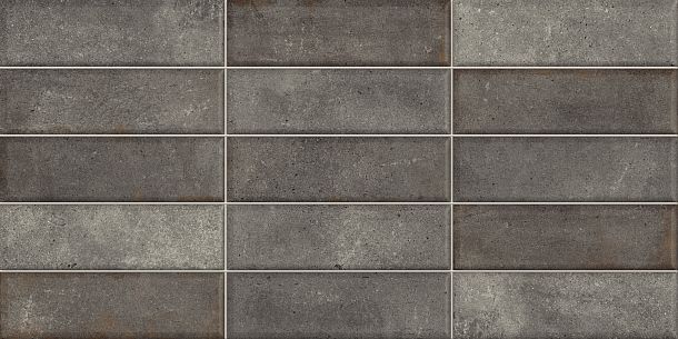 Фото Плитка Elbrus Brick Graphite 300x600x9 (WT36ELR17) Россия