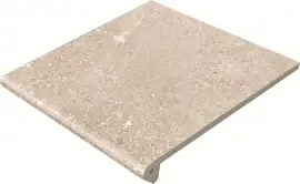 Фото Ступень Gres de Aragon 971167 Petra Peldаno Redondeadо Crema Antislip 29.7x33