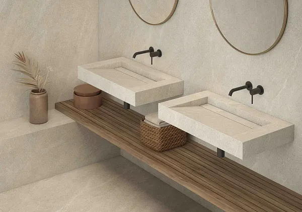 Фото Керамогранит Roca Riviere Rigato Gris 60х120 Испания