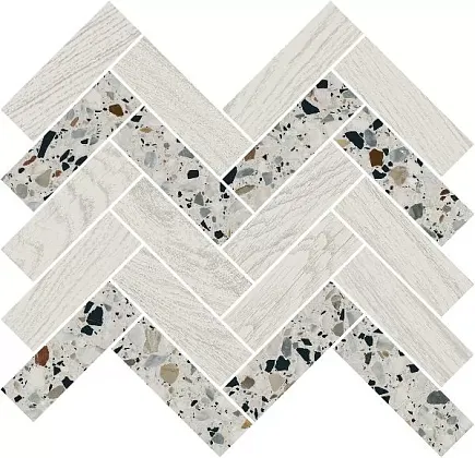 Фото Мозаика T042\SG5268 Монтиони мозаичный белый 34x35,5 Россия