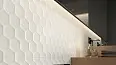 Керамогранит E062 4D Diagonal White 20х20