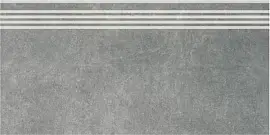 Фото Ступень SG614620R\GR Королевская дорога серый темный обрезной 30х60